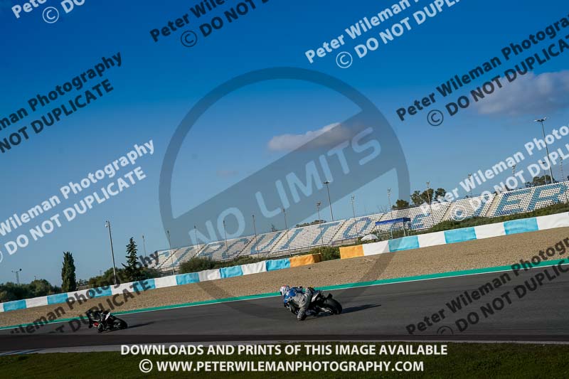 25 to 27th november 2017;Jerez;event digital images;motorbikes;no limits;peter wileman photography;trackday;trackday digital images